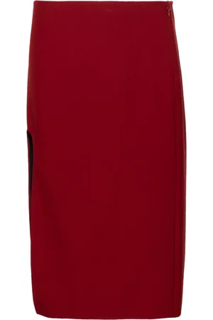 Stella McCartney Falda lápiz con abertura