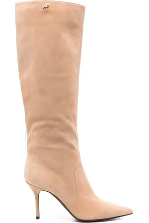Alberta Ferretti Botines de gamuza con tacón de 85mm