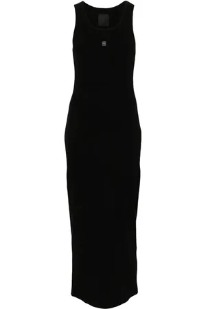Givenchy Vestido midi con placa 4G