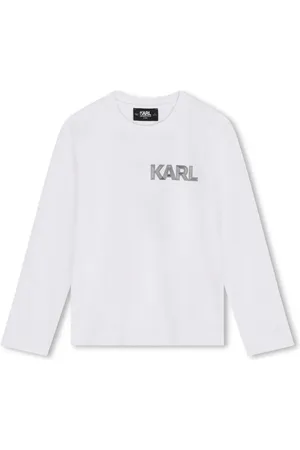 Karl Lagerfeld Playera con estampado gráfico