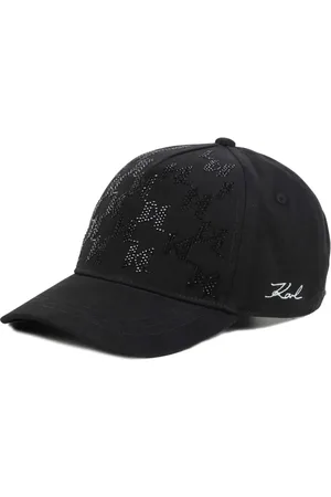Karl Lagerfeld Gorra con detalles de strass