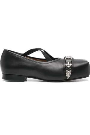 TOGA PULLA Flats con detalle metalizado