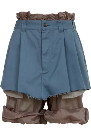 Maison Margiela Skorts con diseño color block