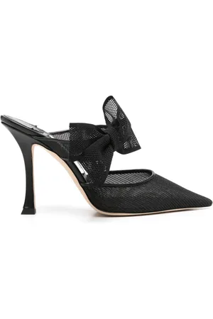 Jimmy Choo Zapatillas con detalle de moño y tacón de 95mm