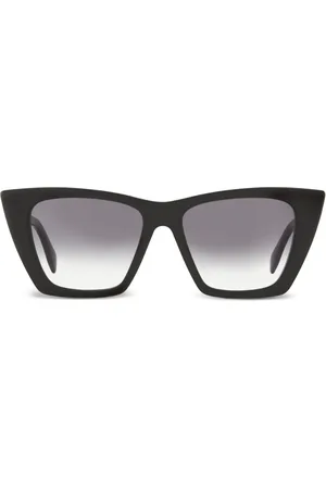 Alexander McQueen Lentes de sol con armazón cat eye