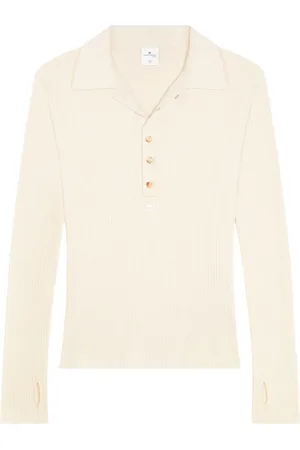 Courrèges Playera tipo polo manga corta
