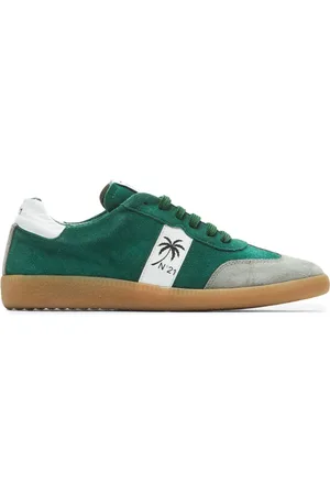 Nº21 Tenis de gamuza con diseño color block