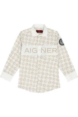 Aigner Camisa con logo estampado