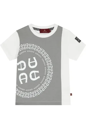 Aigner Playera con logo estampado