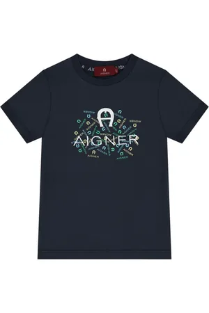 Aigner Playera con logo estampado