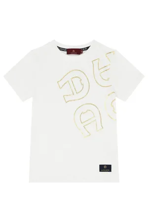 Aigner Playera con logo estampado