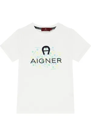 Aigner Playera con logo estampado