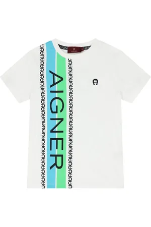 Aigner Playera con logo estampado