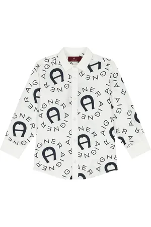 Aigner Camisa con logo estampado