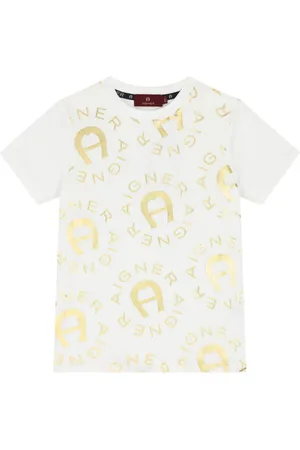Aigner Playera con logo estampado