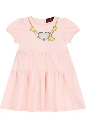 Aigner Vestido estampado a capas