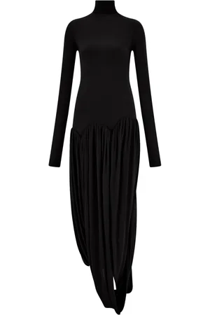 Salvatore Ferragamo Vestido con diseño de tulipán