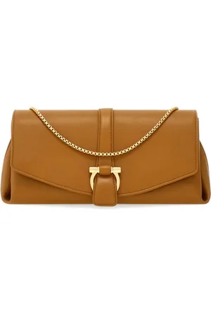 Salvatore Ferragamo Bolsa de hombro mediana con solapa