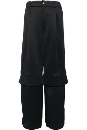 SONGZIO Pantalones anchos a capas