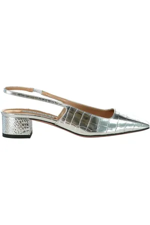 Aquazzura Zapatillas Ginza con tacón de 35mm