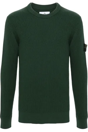 Stone Island Suéter con distintivo Compass