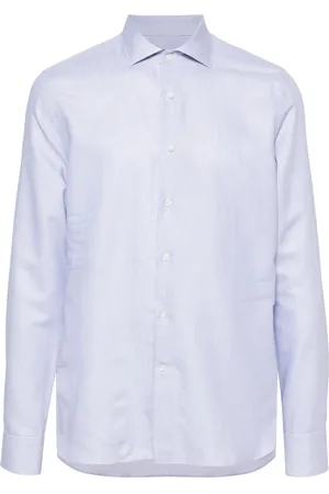 CANALI Camisa con rayas estampadas