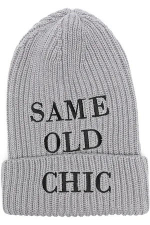 Moschino Gorro con parche del logo