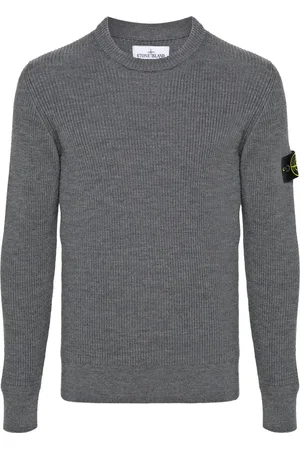 Stone Island Suéter con distintivo Compass