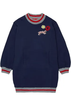 MAX&Co. Kids Vestido con logo estampado