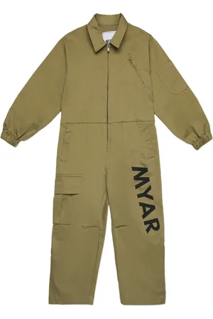 MYAR Pantalones con logo estampado