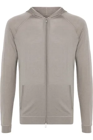 Boggi Milano Hoodie tejida con cierre