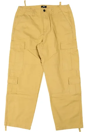 STUSSY Cotton cargo trousers