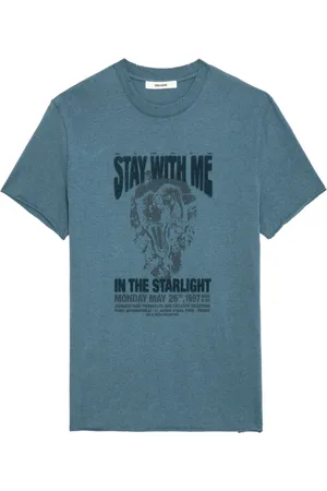 Zadig & Voltaire Playera con estampado gráfico