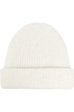 Fabiana Filippi Gorro tejido de canalé