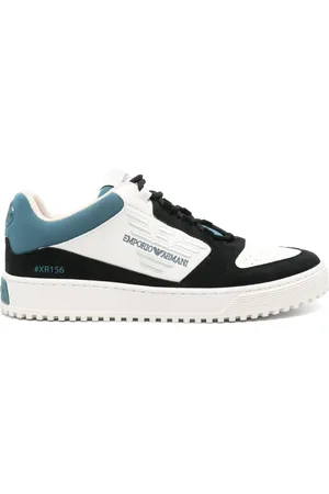 Emporio Armani Tenis con logo bordado
