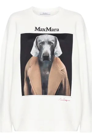 Max Mara Sudadera con estampado Wegman