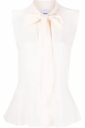 Burberry Blusa con moño en el cuello