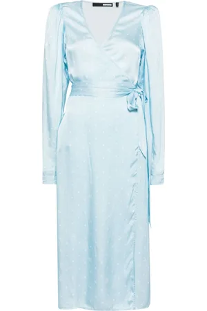 Never Fully Dressed Vestido midi con diseño cruzado