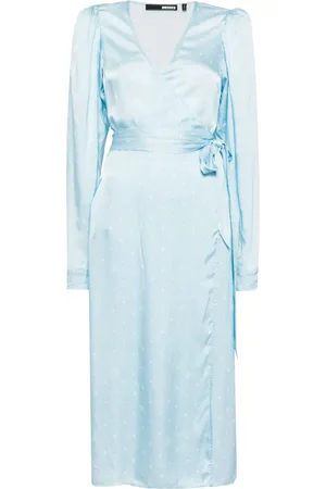 Never Fully Dressed Vestido midi con diseño cruzado