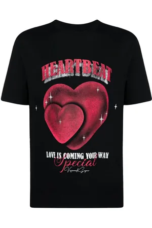 Vision Of Super Playera con estampado Heartbeat
