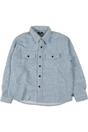 STUSSY Boxy wool shirt