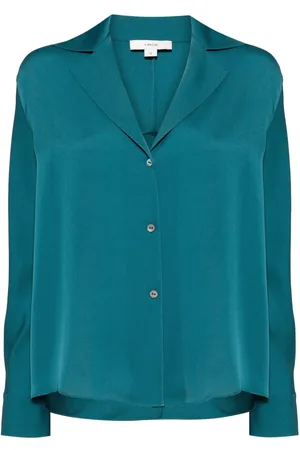 Vince Blusa de seda con mangas dolman