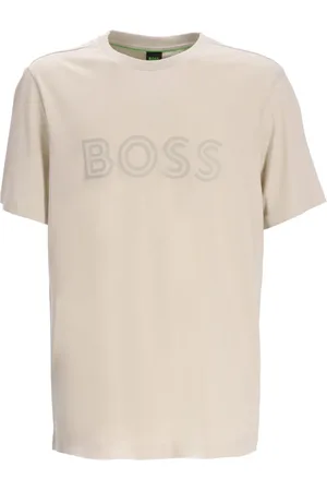 HUGO BOSS Playera con logo en relieve