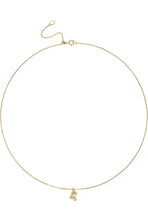 Maria Black Collar Temple en oro amarillo de 14kt con diamante