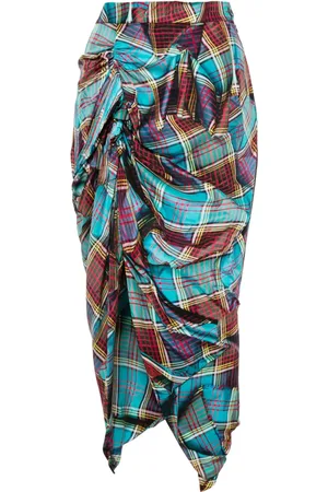 Vivienne Westwood Falda midi Side Panther