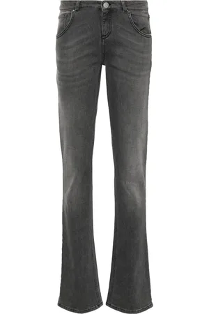 BLUMARINE Jeans con placa del logo