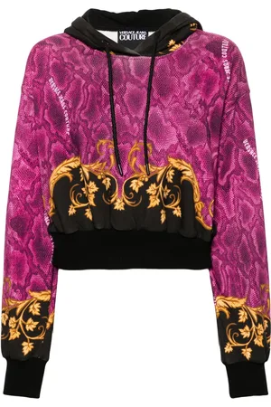 VERSACE Hoodie con estampado Barocco