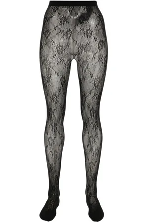 Saint Laurent Pantimedias de encaje