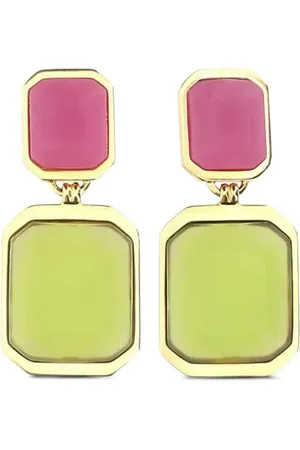 Saint Laurent Aretes Cabochon Octogone