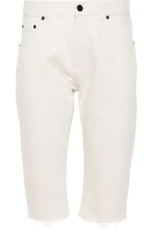 Saint Laurent Shorts de mezclilla